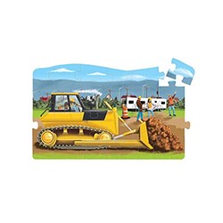 Melissa and Doug (8911) - "Construction" - 24 pieces puzzle
