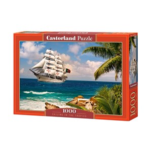 Castorland (C-103430) - "Sailing in the Tropics" - 1000 pieces puzzle
