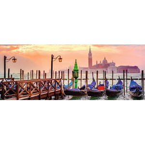 Ravensburger (15082) - "Gondolas in Venice" - 1000 pieces puzzle