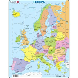 Larsen (A8-DE) - "Europe - DE" - 37 pieces puzzle