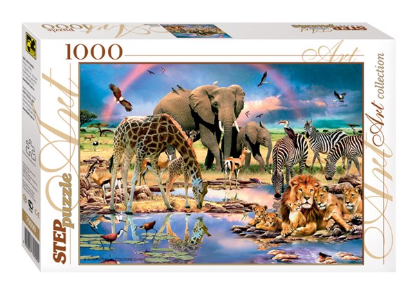 Step Puzzle (79090) - "Savanna" - 1000 pieces puzzle