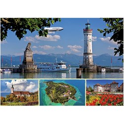 Ravensburger (19460) - "Lake Constance, Germany" - 1000 pieces puzzle
