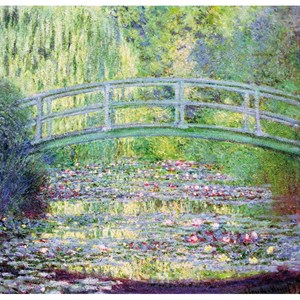 Puzzle Michele Wilson (A910-80) - Claude Monet: "The Japanese Bridge" - 80 pieces puzzle