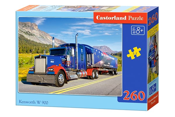 Castorland (B-27316) - "Kenworth W 900" - 260 pieces puzzle