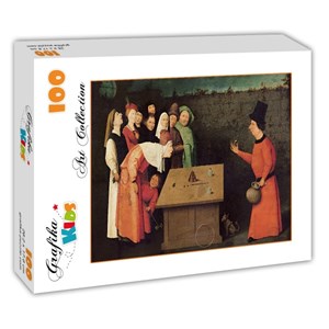 Grafika Kids (00335) - Jerome Bosch: "The Conjurer, 1502" - 100 pieces puzzle