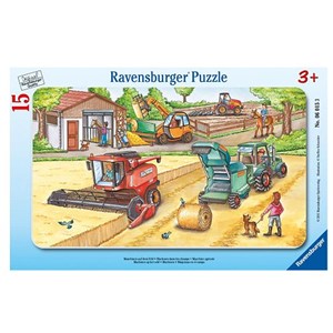 Ravensburger (06015) - "Farm Work" - 15 pieces puzzle