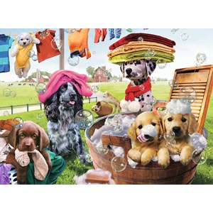 Ravensburger (13205) - "Laundry Day" - 300 pieces puzzle