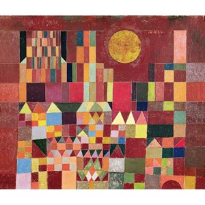 Puzzle Michele Wilson (W203-24) - Paul Klee: "Castle and Sun" - 24 pieces puzzle
