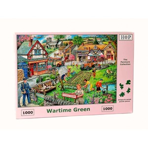 The House of Puzzles (4296) - "Wartime Green" - 1000 pieces puzzle