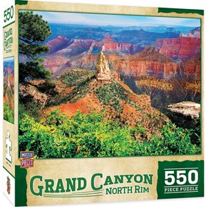 MasterPieces (30728) - "Grand Canyon North Rim" - 500 pieces puzzle