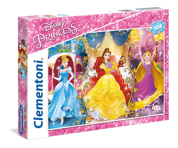 Clementoni (27983) - "Disney Princess" - 104 pieces puzzle