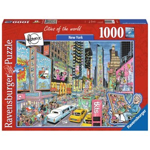 Ravensburger (19787) - "New York" - 1000 pieces puzzle