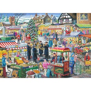 The House of Puzzles (2971) - "Find the Differences No.5, Festive Market" - 1000 pieces puzzle