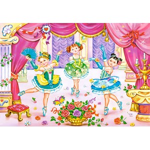 Castorland (B-06687) - "The little ballerinas" - 60 pieces puzzle