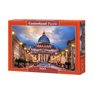 Castorland (B-52349) - "The Basilica of St. Peter" - 500 pieces puzzle