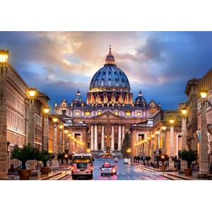 Castorland (B-52349) - "The Basilica of St. Peter" - 500 pieces puzzle
