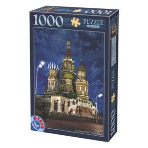 D-Toys (64301-NL10) - "Saint Basil's Cathedral" - 1000 pieces puzzle