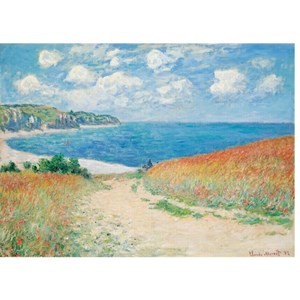 Puzzle Michele Wilson (A490-500) - Claude Monet: "Chemin dans les Blés, 1882" - 500 pieces puzzle