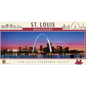 MasterPieces (71591) - "Saint Louis, Missouri" - 1000 pieces puzzle