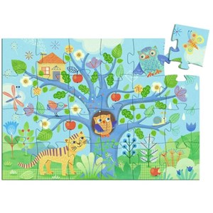 Djeco (07215) - "Owl" - 24 pieces puzzle