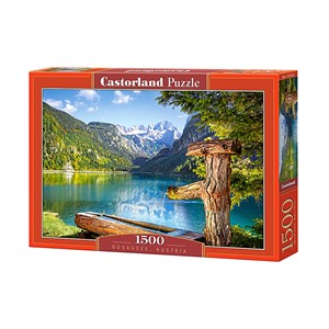 Castorland (C-151332) - "Gosausee, Austria" - 1500 pieces puzzle