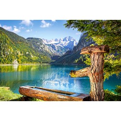 Castorland (C-151332) - "Gosausee, Austria" - 1500 pieces puzzle
