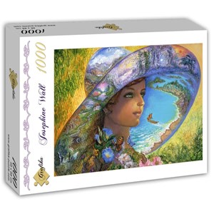 Grafika (T-00020) - Josephine Wall: "Hat of Timeless Places" - 1000 pieces puzzle