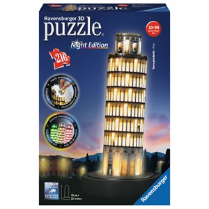 Ravensburger (12515) - "Pisa by Night" - 216 pieces puzzle
