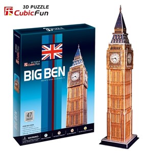 Cubic Fun (C094H) - "Big Ben" - 47 pieces puzzle