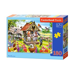Castorland (B-018307) - "Birdhouse" - 180 pieces puzzle