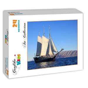 Grafika Kids (00611) - "Sailing Ship" - 24 pieces puzzle
