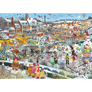Gibsons (G7056) - "I Love Winter" - 1000 pieces puzzle