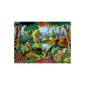 Puzzle Michele Wilson (A491-650) - Alain Thomas: "Jungle" - 650 pieces puzzle