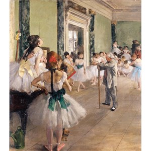 Puzzle Michele Wilson (A112-250) - Edgar Degas: "Dance Class" - 250 pieces puzzle