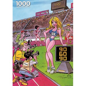 PuzzelMan (049) - "Racing" - 1000 pieces puzzle