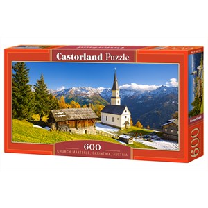 Castorland (B-060153) - "Church Marterle, Carinthia, Austria" - 600 pieces puzzle
