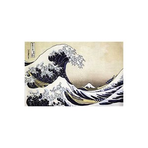 Puzzle Michele Wilson (P943-80) - Hokusai: "The Wave" - 80 pieces puzzle