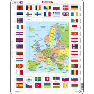 Larsen (KL1-DE) - "Europe - DE" - 70 pieces puzzle