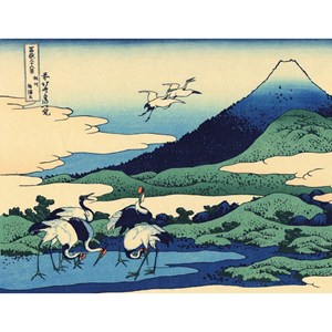 Puzzle Michele Wilson (Z22) - Hokusai: "Manor in Sagami Province" - 30 pieces puzzle