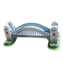 Cubic Fun (S3002H) - "Autralia, Sydney Harbour Bridge" - 33 pieces puzzle