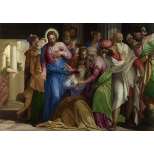 Grafika (00308) - Paolo Veronese: "The Conversion of Mary Magdalene, 1548" - 1000 pieces puzzle