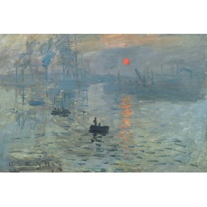 Grafika Kids (00089) - Claude Monet: "Impression au Soleil Levant, 1872" - 100 pieces puzzle