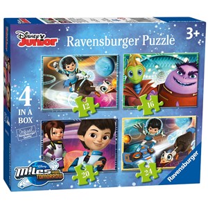 Ravensburger (07012) - "Miles From Tomorrow" - 12 16 20 24 pieces puzzle