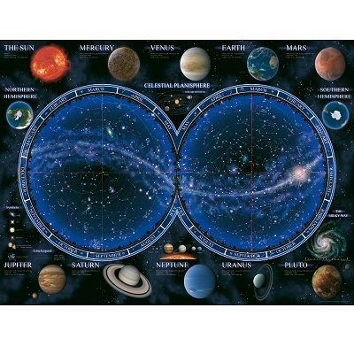 Ravensburger (16373) - "Astronomy" - 1500 pieces puzzle