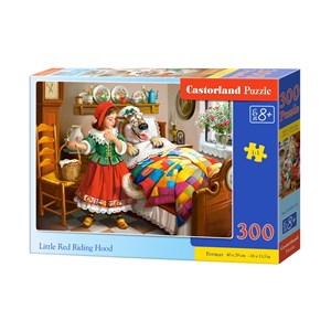 Castorland (B-030118) - "Little Red Riding Hood" - 300 pieces puzzle