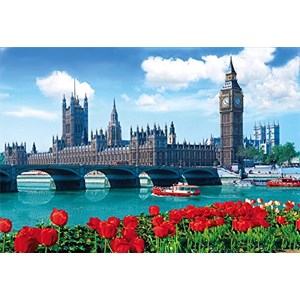 Trefl (26104) - "Parliament, London" - 1500 pieces puzzle