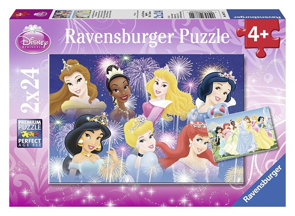 Ravensburger (08872) - "Princesses Meeting" - 24 pieces puzzle