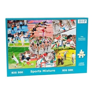 The House of Puzzles (3916) - "Sports Mixture" - 500 pieces puzzle