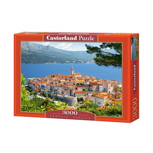 Castorland (C-300266) - "Croatia, Korcula" - 3000 pieces puzzle
