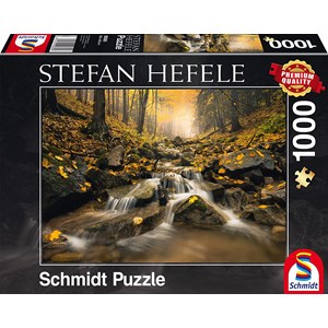 Schmidt Spiele (59385) - Stefan Hefele: "Fairytale Creek" - 1000 pieces puzzle